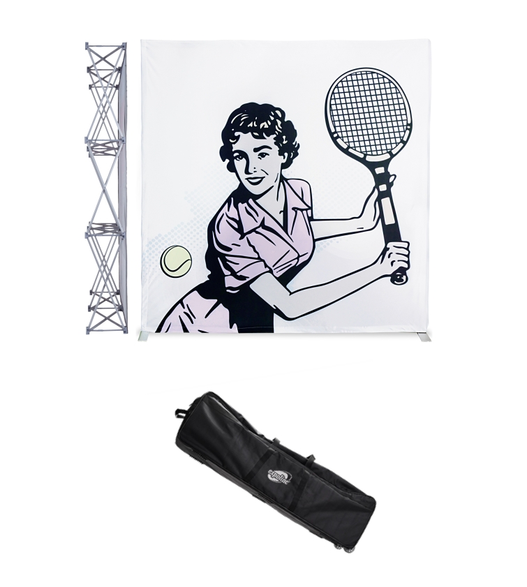 soft image mainosseinä teline